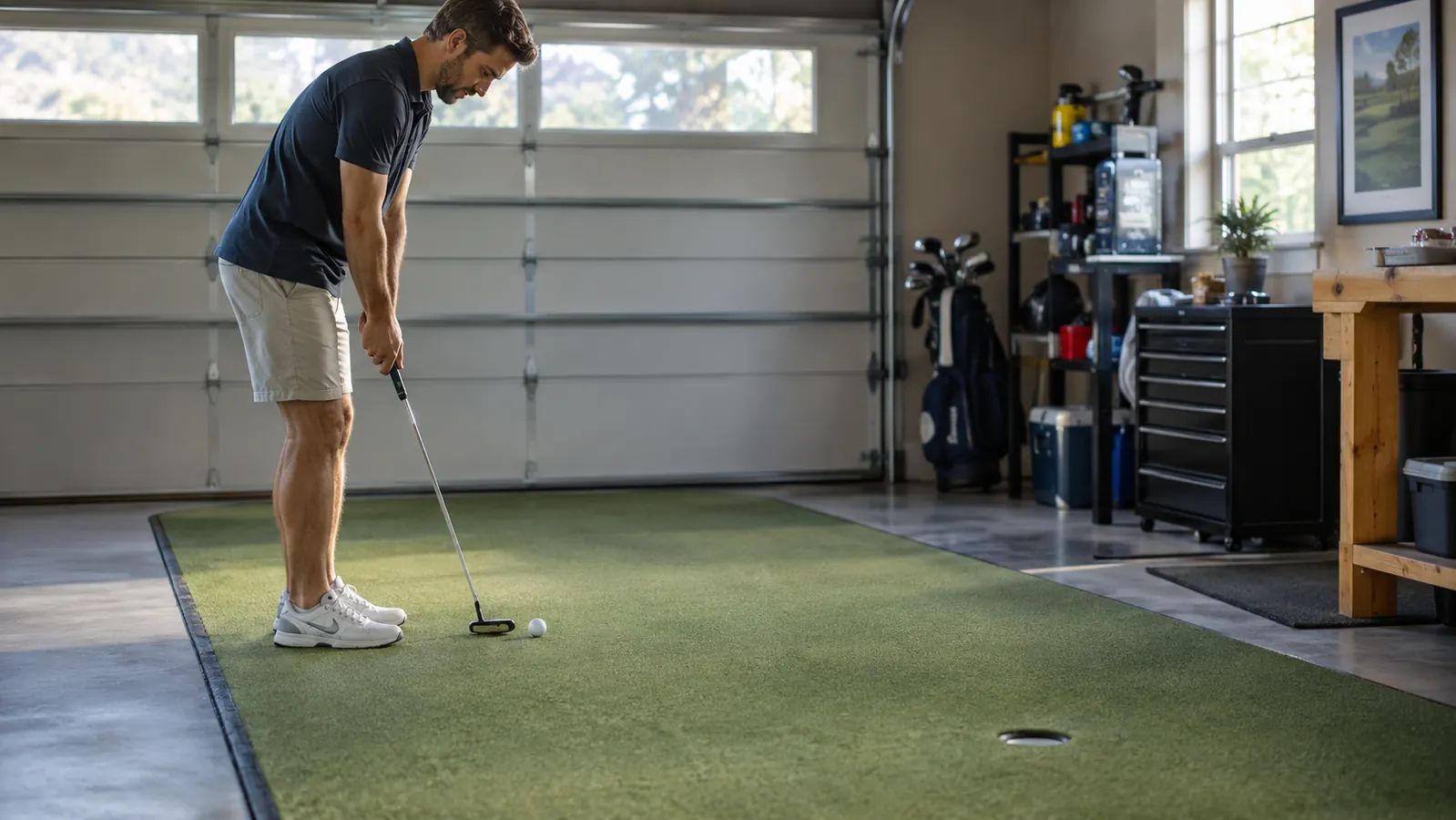 How PUTT-A-BOUT Par Three Golf Putting Green (3' x 9') Changed My Saturday Round
