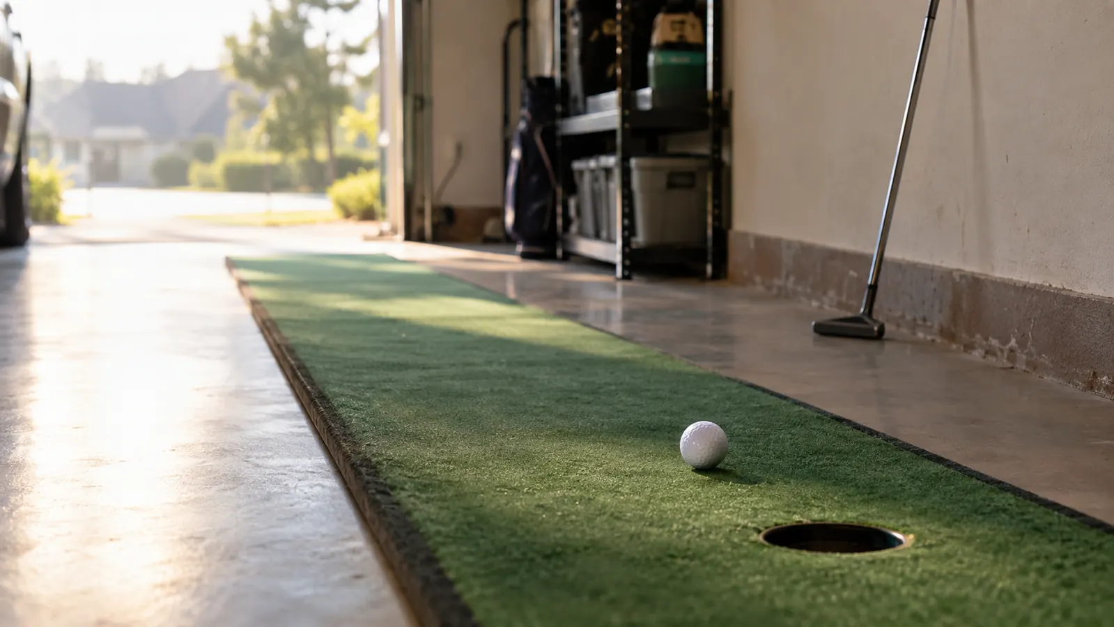 PUTT-A-BOUT Par Three Golf Putting Green (3' x 9') Review: Months of Weekend Rounds Tested